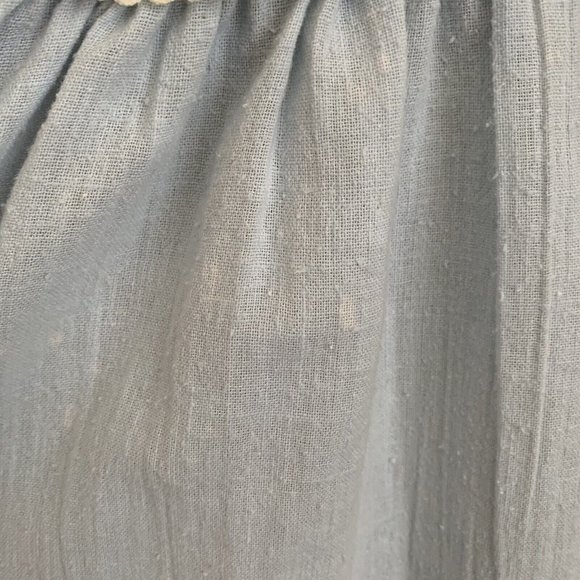 Vintage 70s Calico Patchwork Prairie Quilt Cottage Core Puff Sleeve Top S - Picture 12 of 12